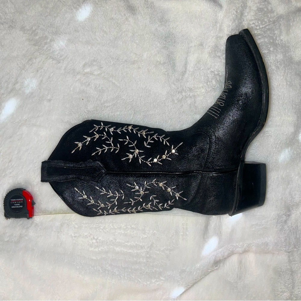 Women’s western black boots, JB Dillon, Size 7.5 - Picture 6 of 11